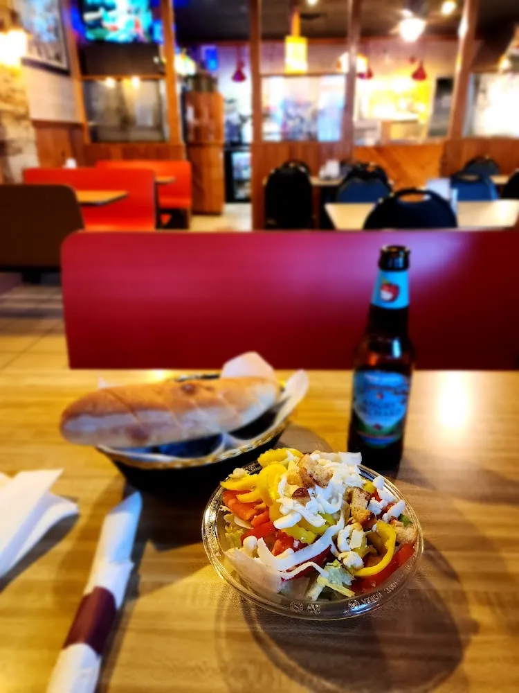 Side Salad and Bread